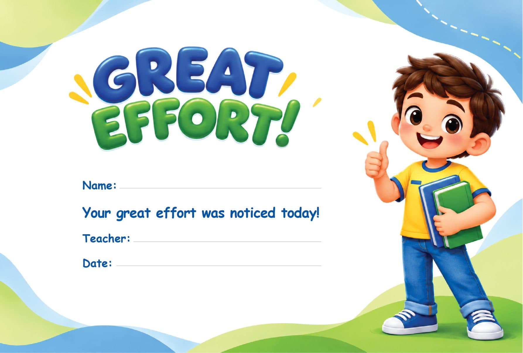 Great Effort!