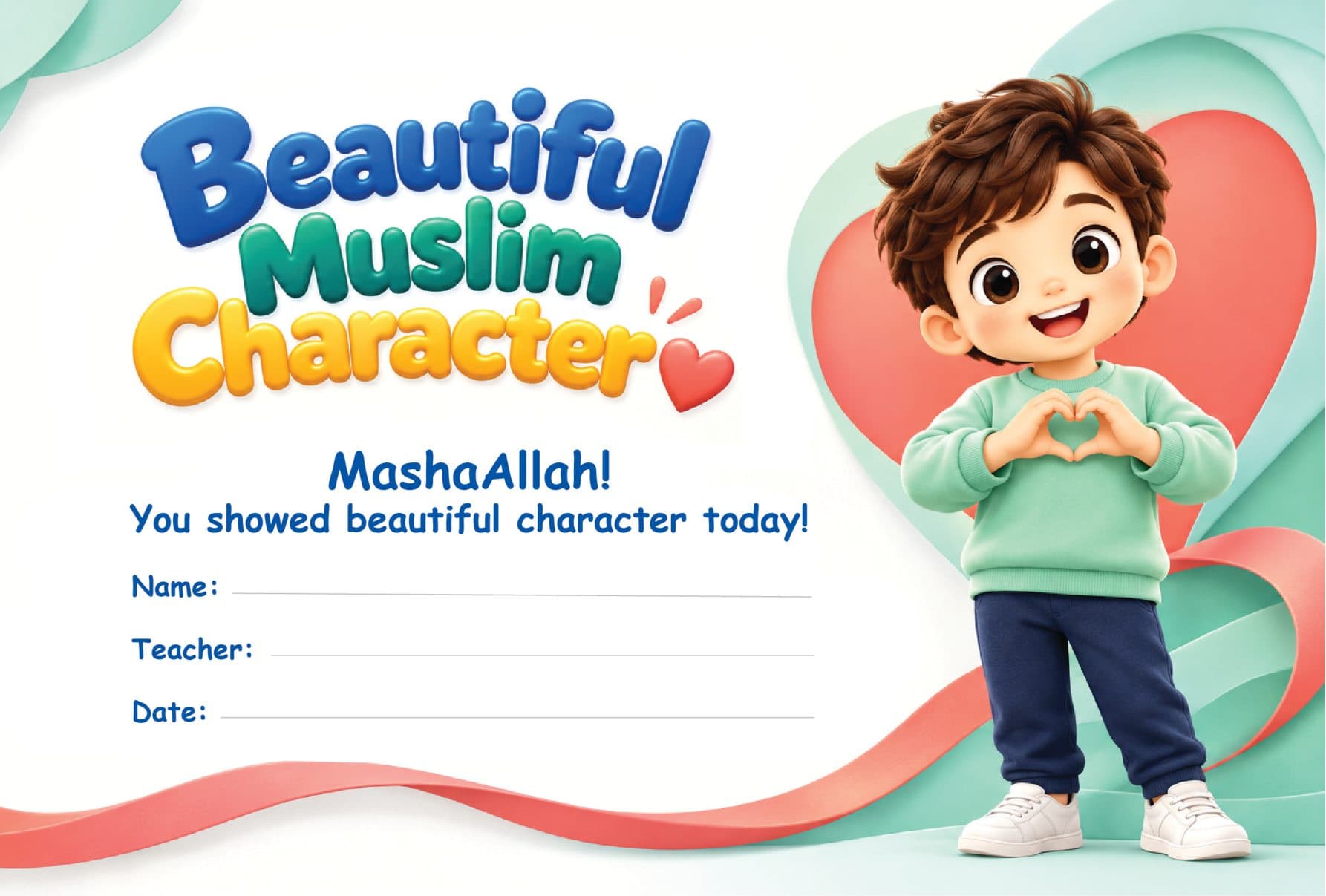 Beautiful Muslim Character